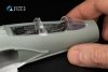 Quinta Studio QD+48489 F-4J Phantom II 3D-Printed & coloured Interior on decal paper (Academy) (with 3D-printed resin parts) 1/48